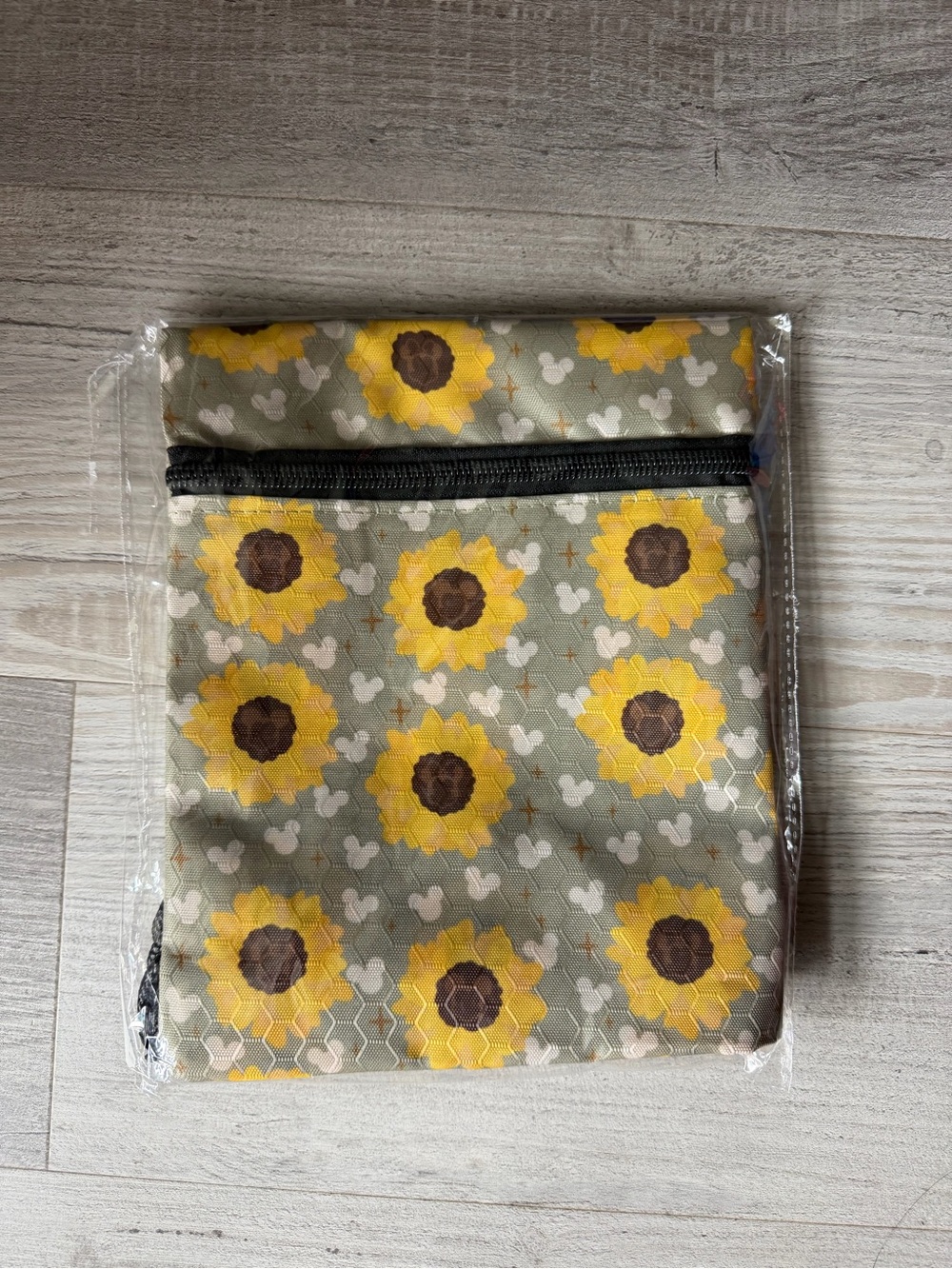 Buddah Mochi Sunflower Mickey Drawstring Bag